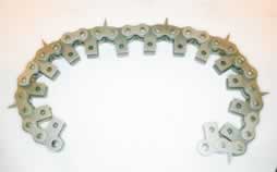 #50 Chain With Straight Tab Attachments And Sticker Attachments #50 Chain With Straight Tab Attachments And Sticker Attachments